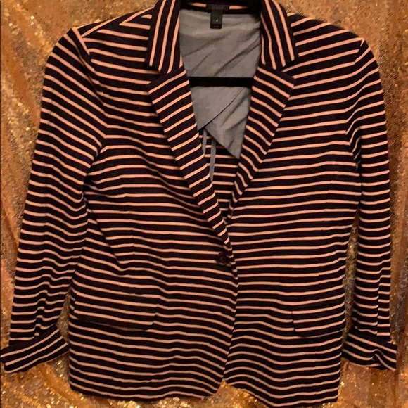 J Crew Maritime Striped Cotton Blazer - Picture 5 of 7